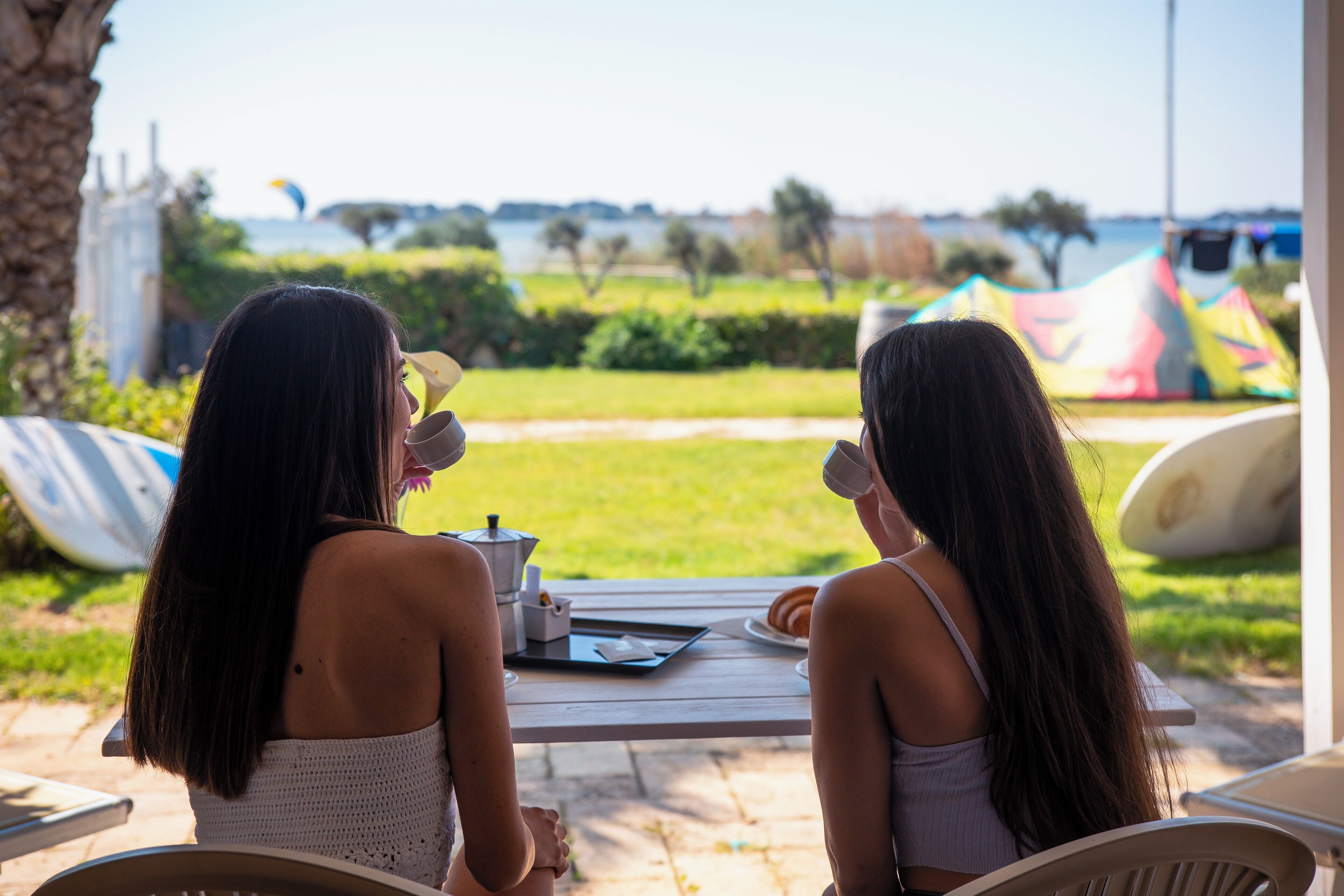 Apartamento, 3 habitaciones, vistas al mar (Trilocale) | Terraza o patio