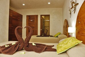 Premium bedding, blackout drapes, iron/ironing board, free WiFi - Playa Natural (Playa del Carmen)