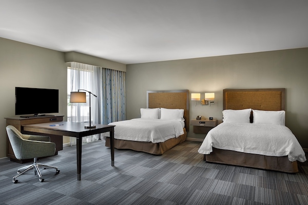 In-room safe, desk, laptop workspace, iron/ironing board