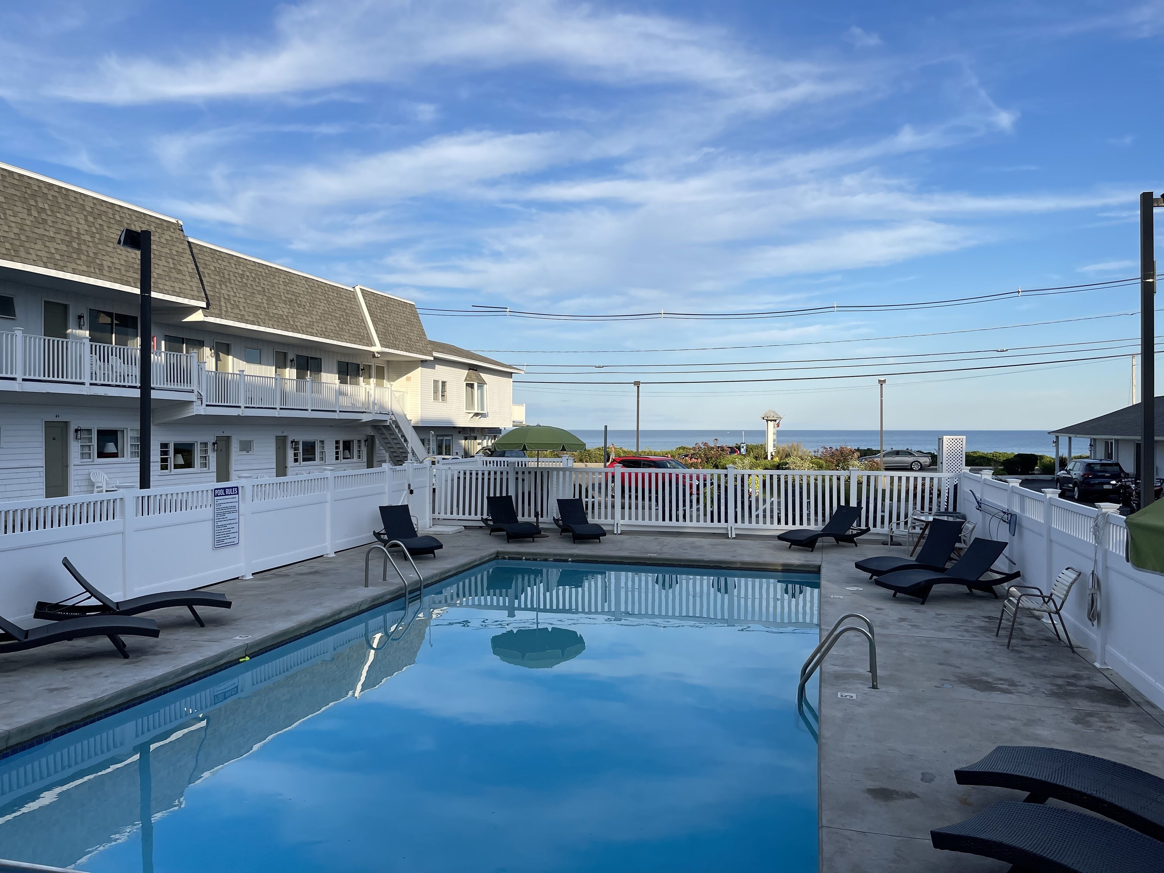 Seasonal outdoor pool