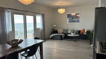 Premium Apartment, 3 Bedrooms | Living area | 40-inch flat-screen TV with cable channels, TV