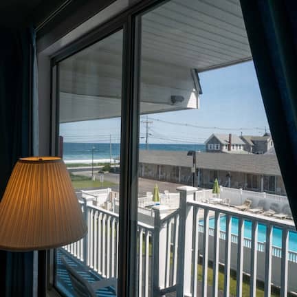 Premium 2 Doubles, First Floor, Side Ocean View | View from room