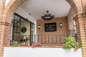 Fassade der Unterkunft
