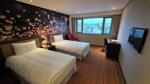 標準客房, 2 張單人床 | 高級寢具、迷你吧、房內夾萬、書桌