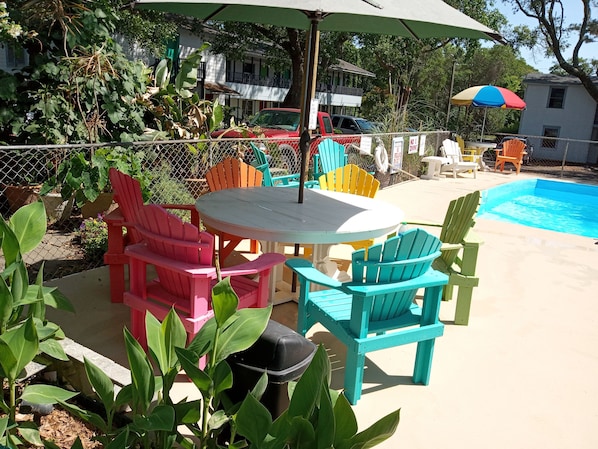 Seasonal outdoor pool