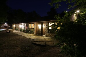 Façade de l’hébergement