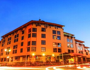 Front of property – evening/night