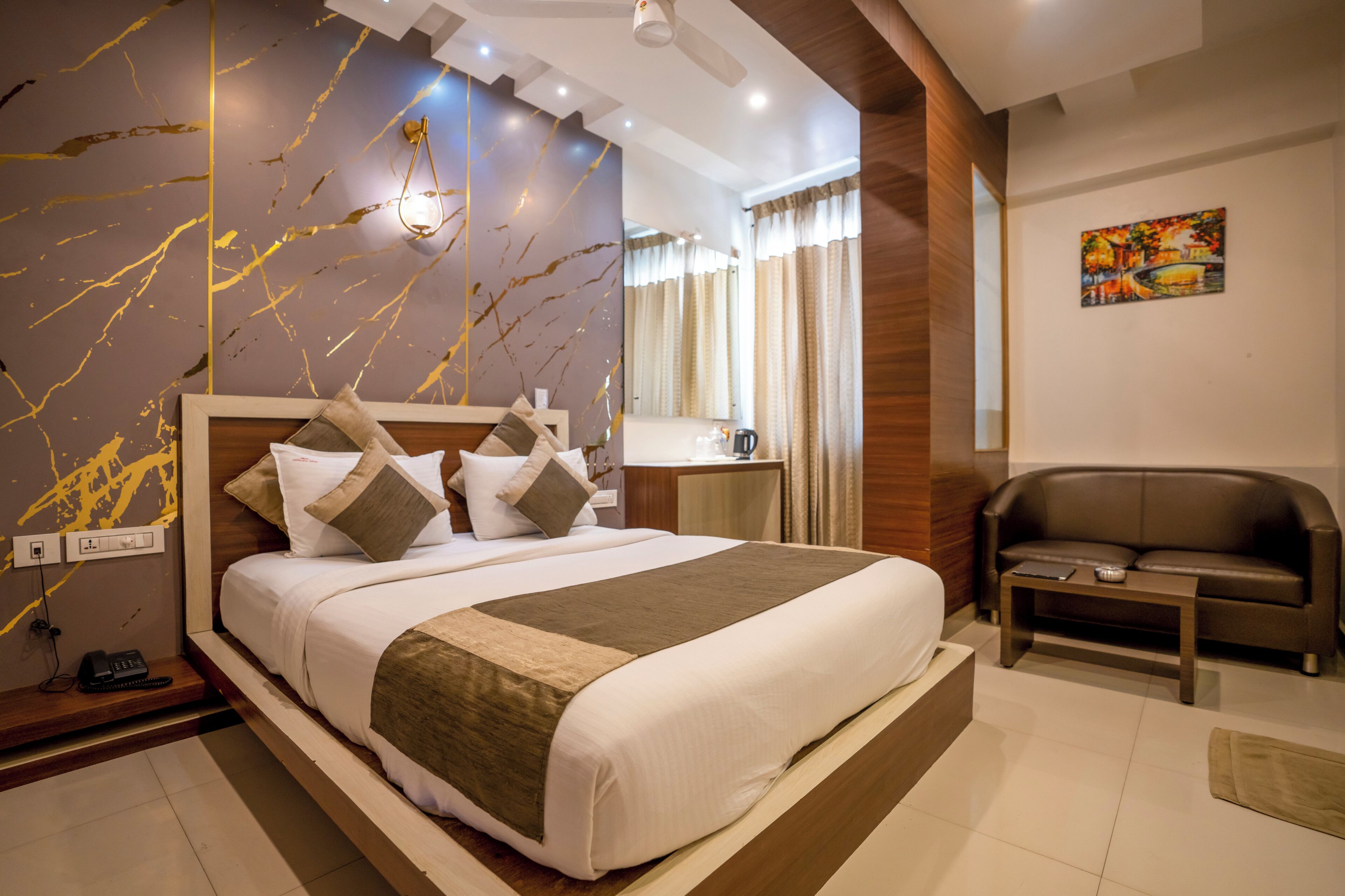 Premium bedding, pillow-top beds, in-room safe, individually furnished