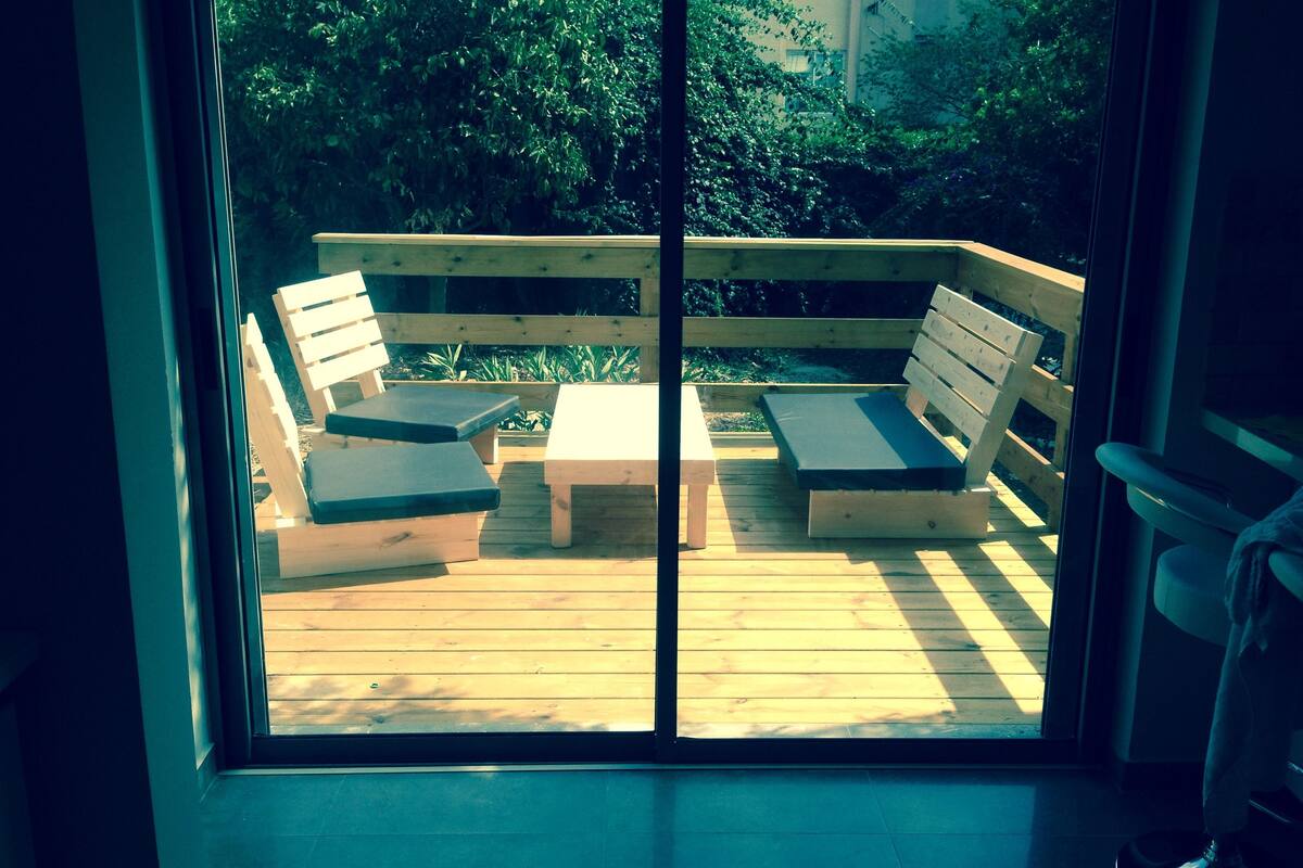 Studio, terrasse | Terrasse/patio