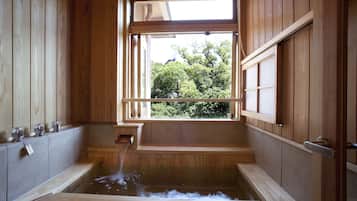 Double Room with Tatami Area and Hot Spring Bath - Nadeshiko | Bathroom