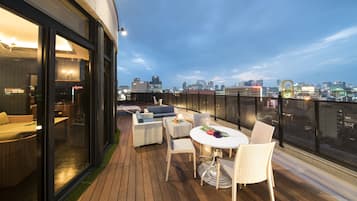 71㎡, Suite ejecutiva, para no fumadores | Terraza o patio