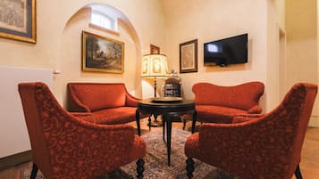 Sala de estar en el lobby