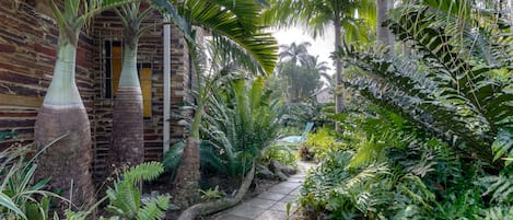 Vue sur le jardin