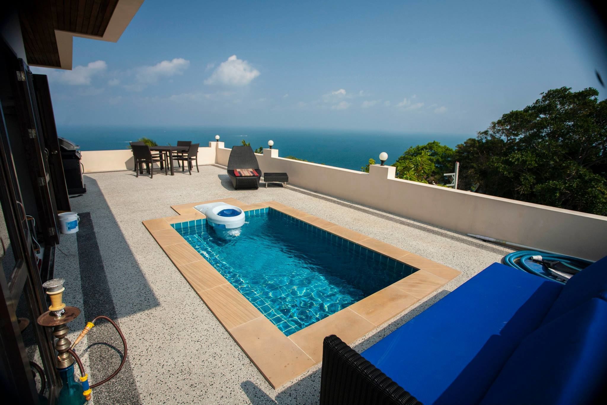 Deluxe Villa, 2 Bedrooms, Ocean View | Rooftop pool | 2 outdoor pools
