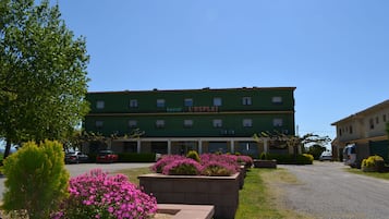 Façade de l’hébergement