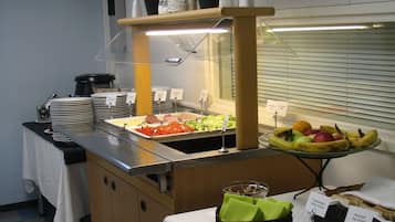 Gratis morgenmadsbuffet hver dag