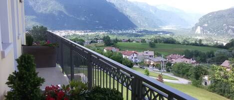 Vue sur les montagnes