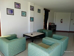 Sala de estar en el lobby