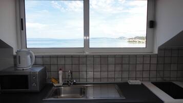 Lejlighed - 1 soveværelse - havudsigt | Privat tekøkken | Minikøleskab, elkedel