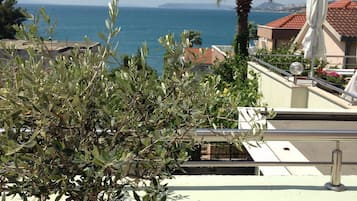 Udsigt fra overnatningsstedet