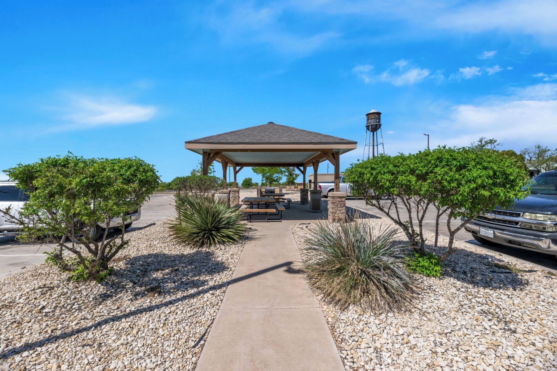 Área de parrillas y picnic