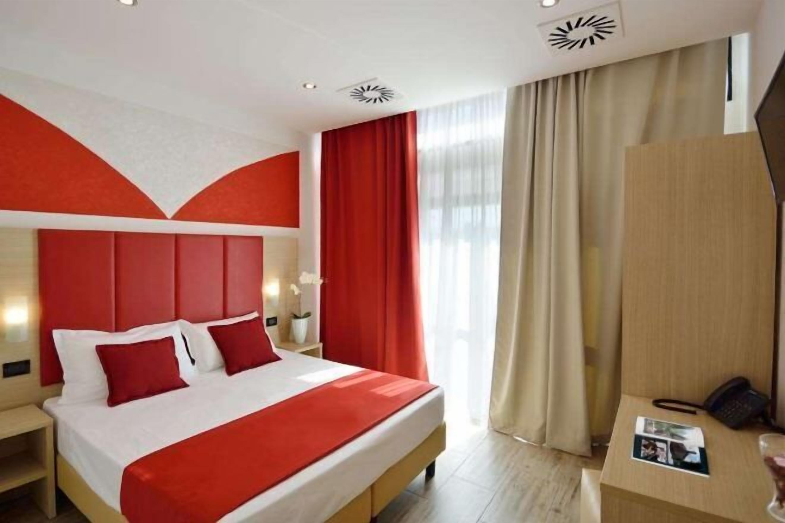 Premium bedding, down duvets, memory-foam beds, minibar