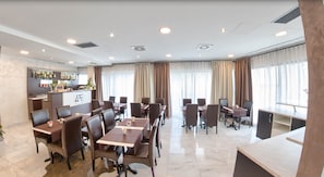 Daily buffet breakfast (EUR 8 per person)