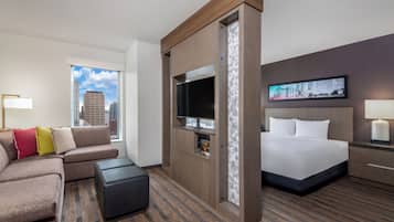 1 chambre, literie de qualité supérieure, couette en duvet d'oie, bureau