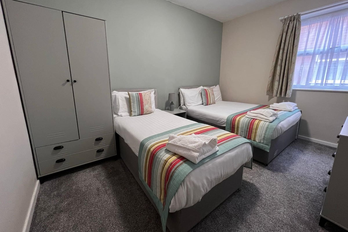 Premium-Zweibettzimmer | Verdunkelungsvorhänge, Bettwäsche