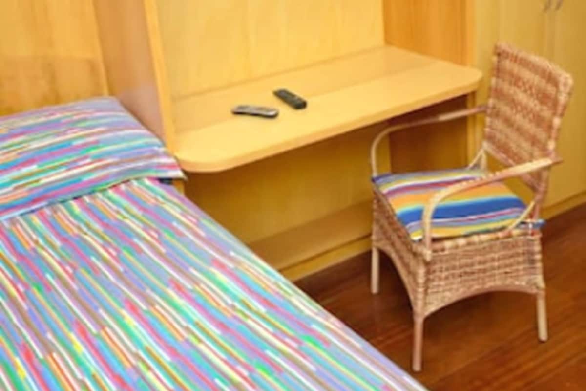 Individually decorated, desk, free WiFi, bed sheets