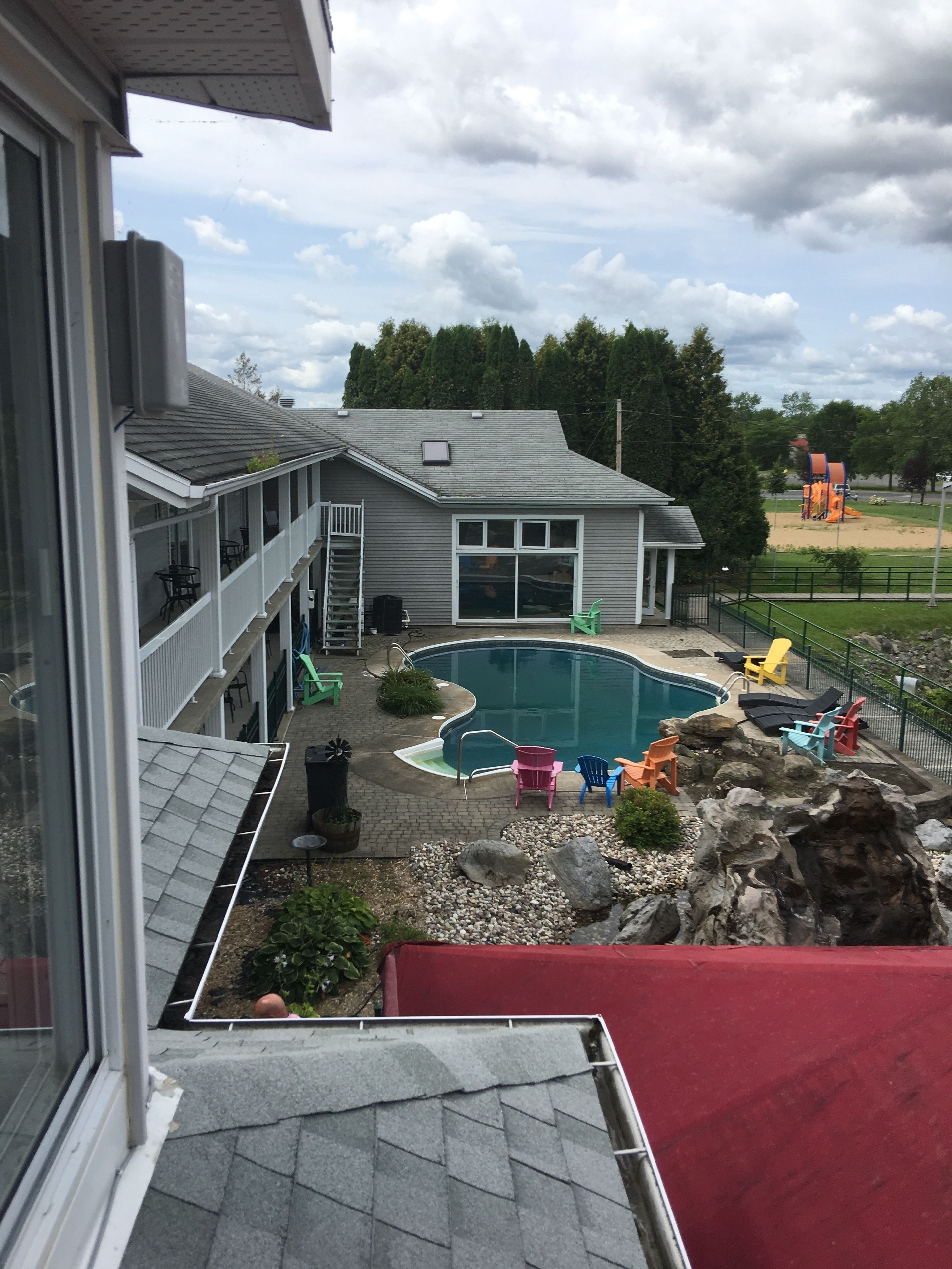 Seasonal outdoor pool