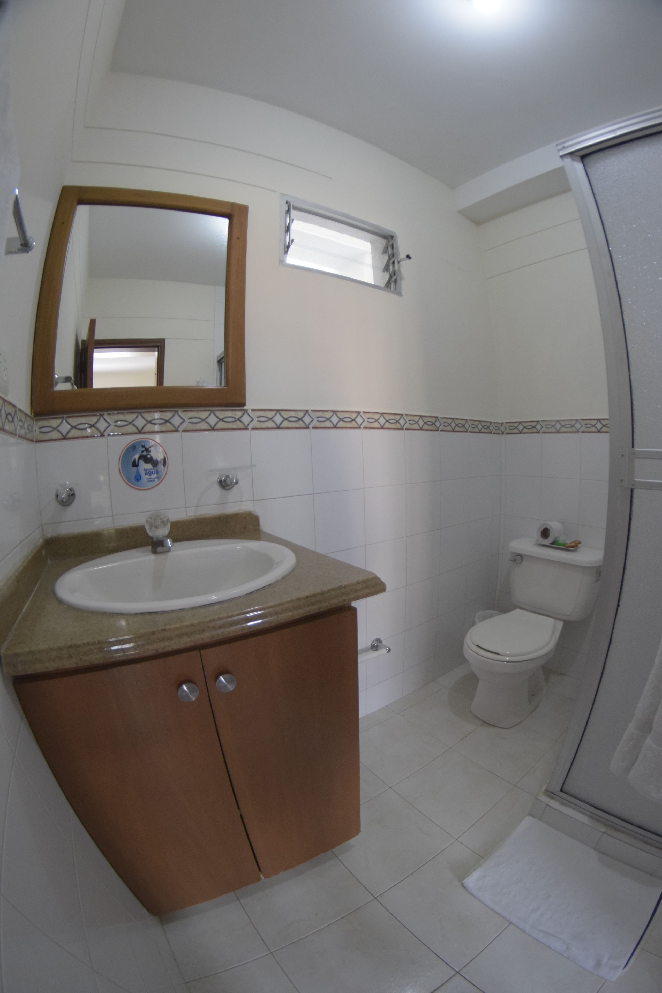 apartment 2 adults | bathroom | shower, free toiletries, towels