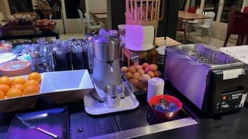 Daily continental breakfast for a fee