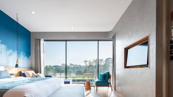 VANN PLUS Pool Side (Second Floor, walk down the stair to access the pool) | 1 quarto, roupas de cama premium, frigobar, cofres nos quartos