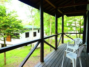 Balcony - Risumura Holiday House (Yamanakako)