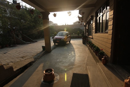 Fachada de la propiedad