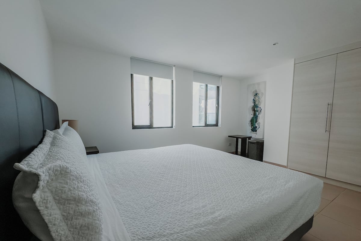 Appartement Classique, vue océan | Literie de qualité supérieure, couette en duvet d'oie