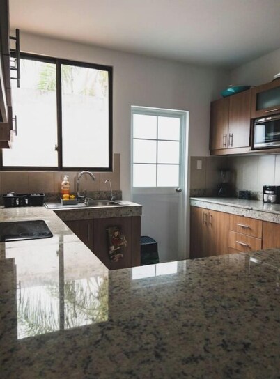 New house in a private development.

