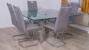Dining - Vacation apartment with a fantastic view Haus Slalom (saas fee)