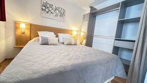 2 quartos, Wi-Fi (sobretaxa), roupa de cama