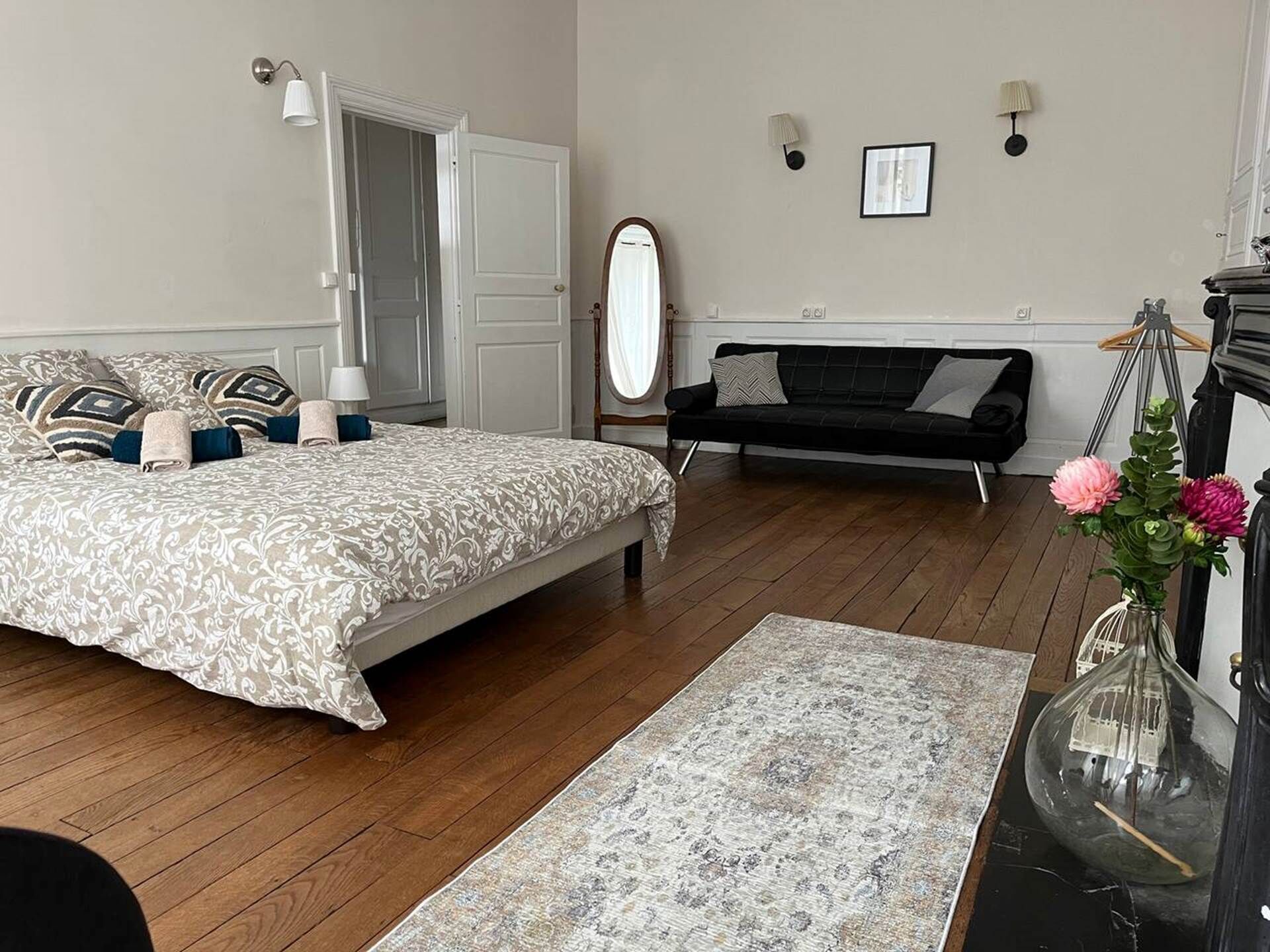 1 chambre, Wi-Fi, draps fournis