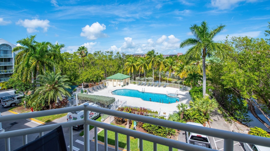 The Barbados Balcony Pool View