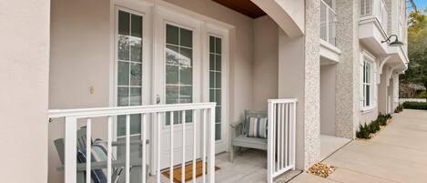 Appartement, accessible aux personnes à mobilité réduite | Terrasse/Patio