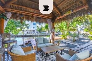 House | 3 bedrooms, desk, Internet - Loggerhead Lagoon Canalfront Tiki Hut Dock (Summerland Key)