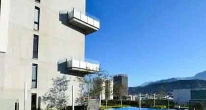 Charming 2-bedroom apartment with AC, WiFi in Monterrey, astonishing views