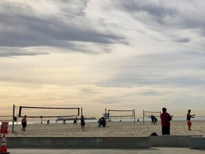 Sun-loungers, beach towels