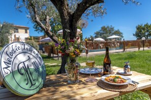 Terrace/patio - Agriturismo Melodie Toscane (Sorano)