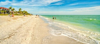 Stunning Gulf Front Tarpon Beach 302- Three Bedroom Totally Remodeled Gulf Views