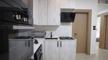 Microwave, oven, stovetop