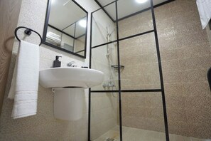 Towels, soap, toilet paper